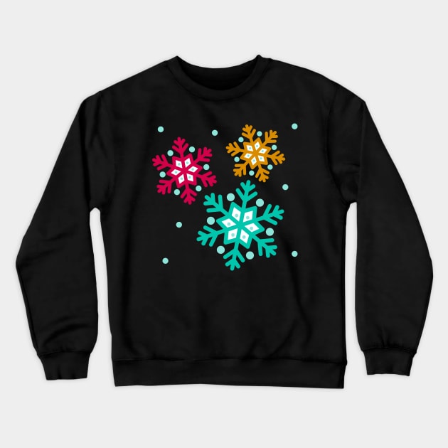 Let it Snow Crewneck Sweatshirt by Salma Ismail